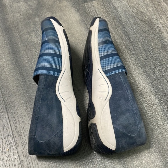 Dansko Harriet Blue Stretch Suede Leather Slip-on 38 - Picture 6 of 9